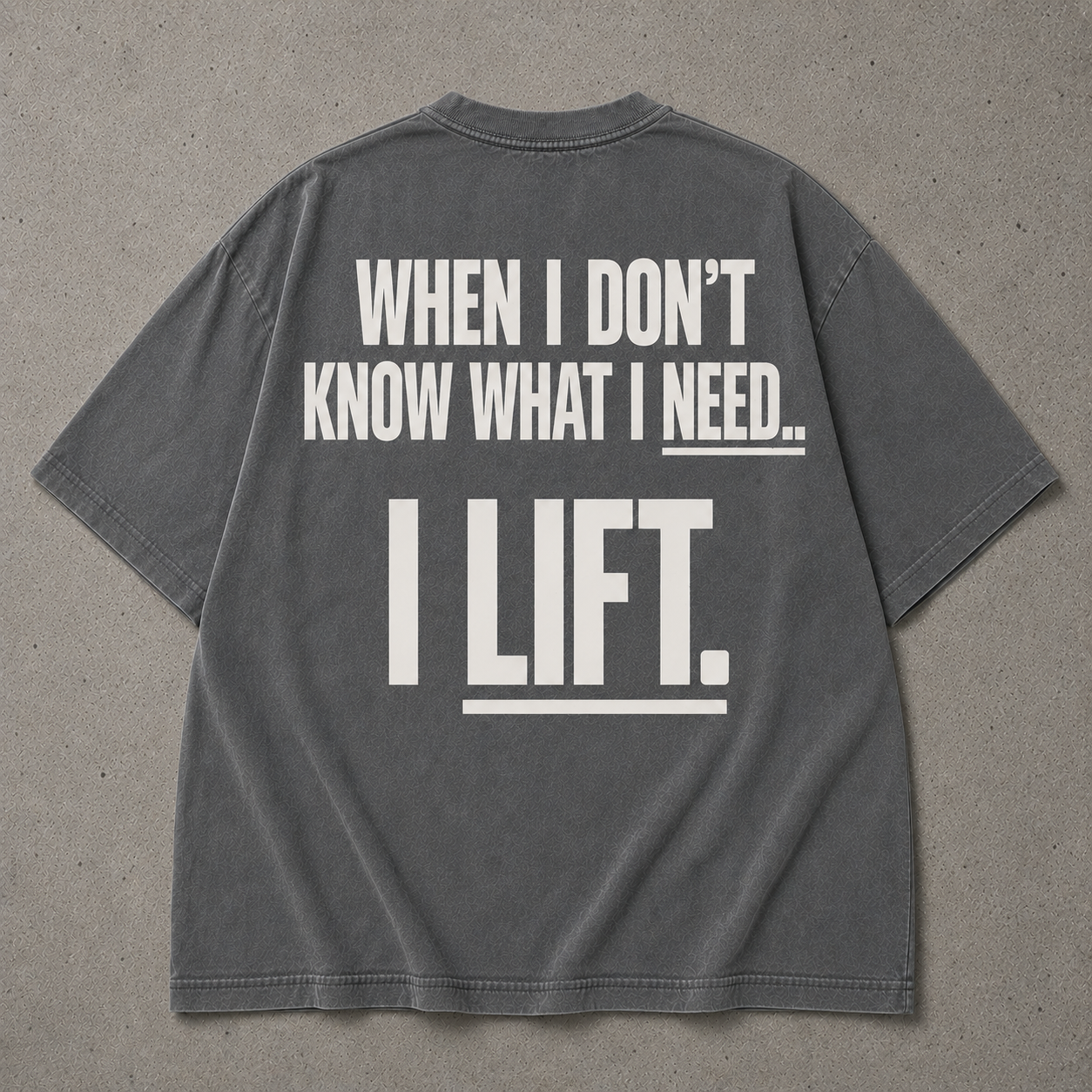 What I need Tee