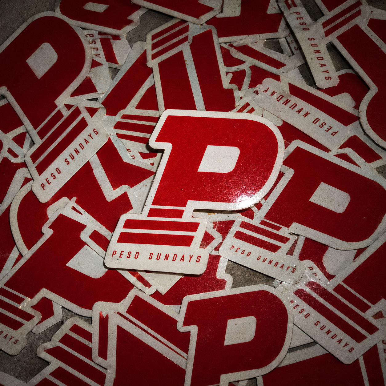 Peso Sundays Sticker