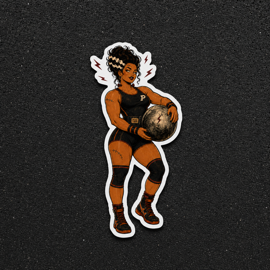 Monster Strength Sticker