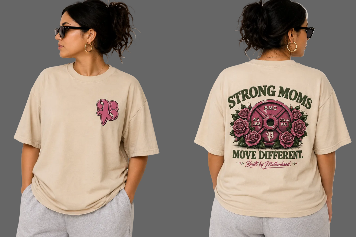 Strong Mom 26 Tee
