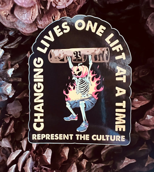 Spooky Culture Sticker