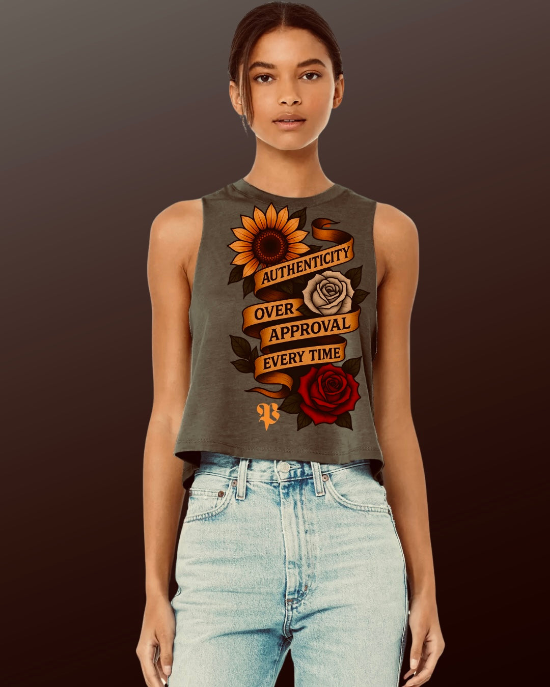 Flores Crop Tank